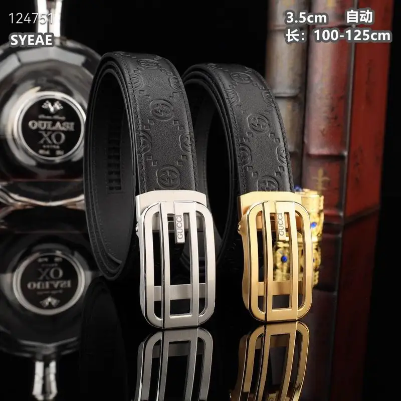 Gucci belt 35mmX100-125cm 8L26